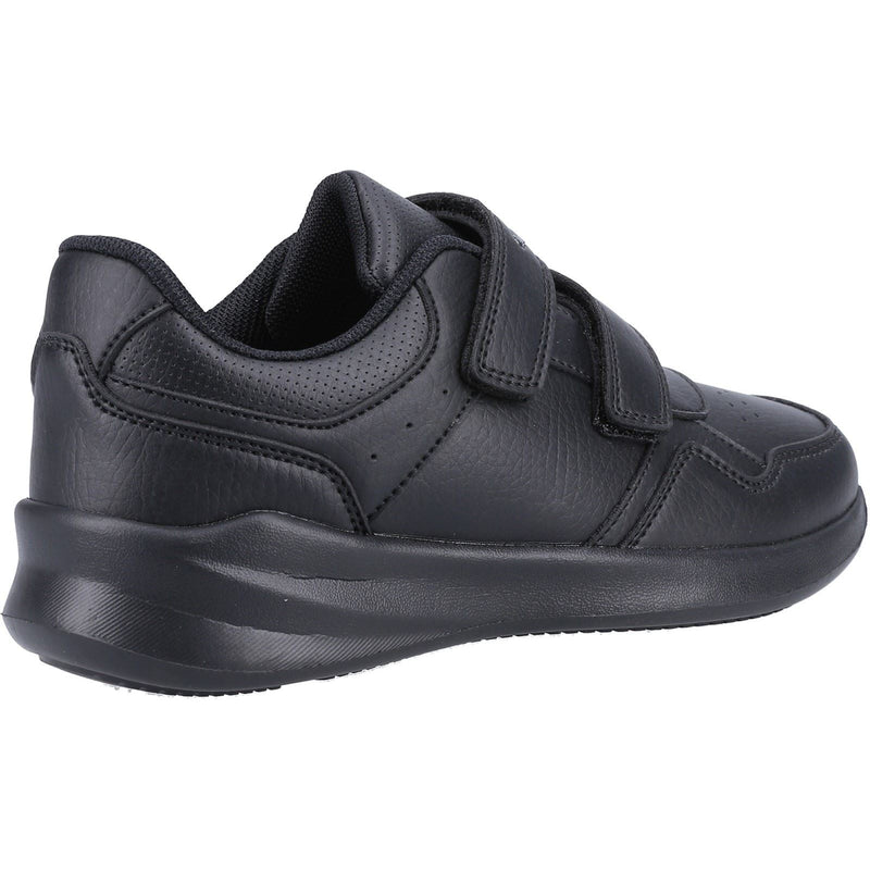 Hush Puppies Marling Easy Youth Girl's Synthetic Black Shoes