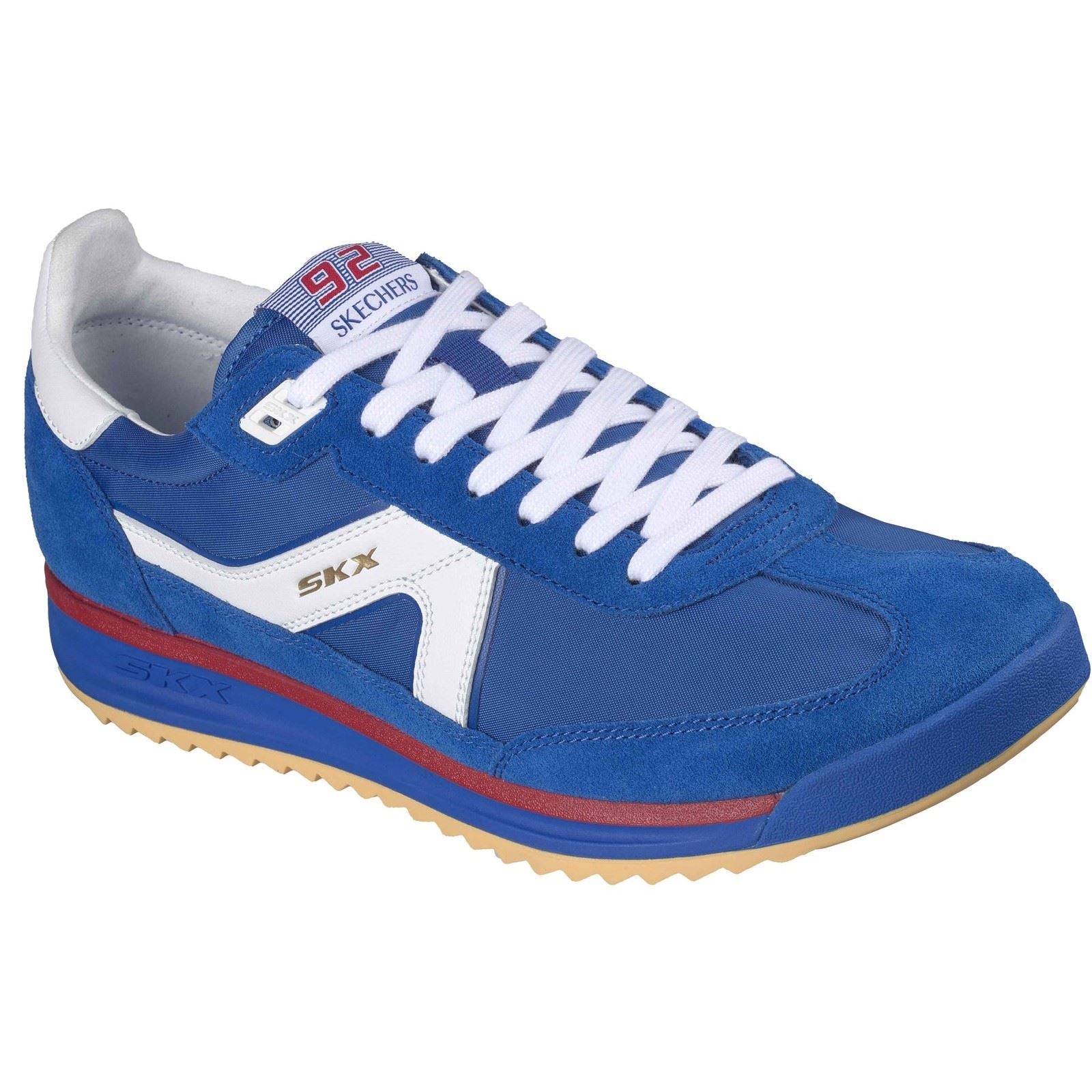 Skechers SKX 92 Spective Leather Men's Blue/Multi Trainers