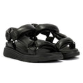 FitFlop Gen-FF Soft Leather Women's Black Sandals