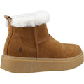 Hush Puppies Becca Suede Women's Tan Winter Ankle Boots