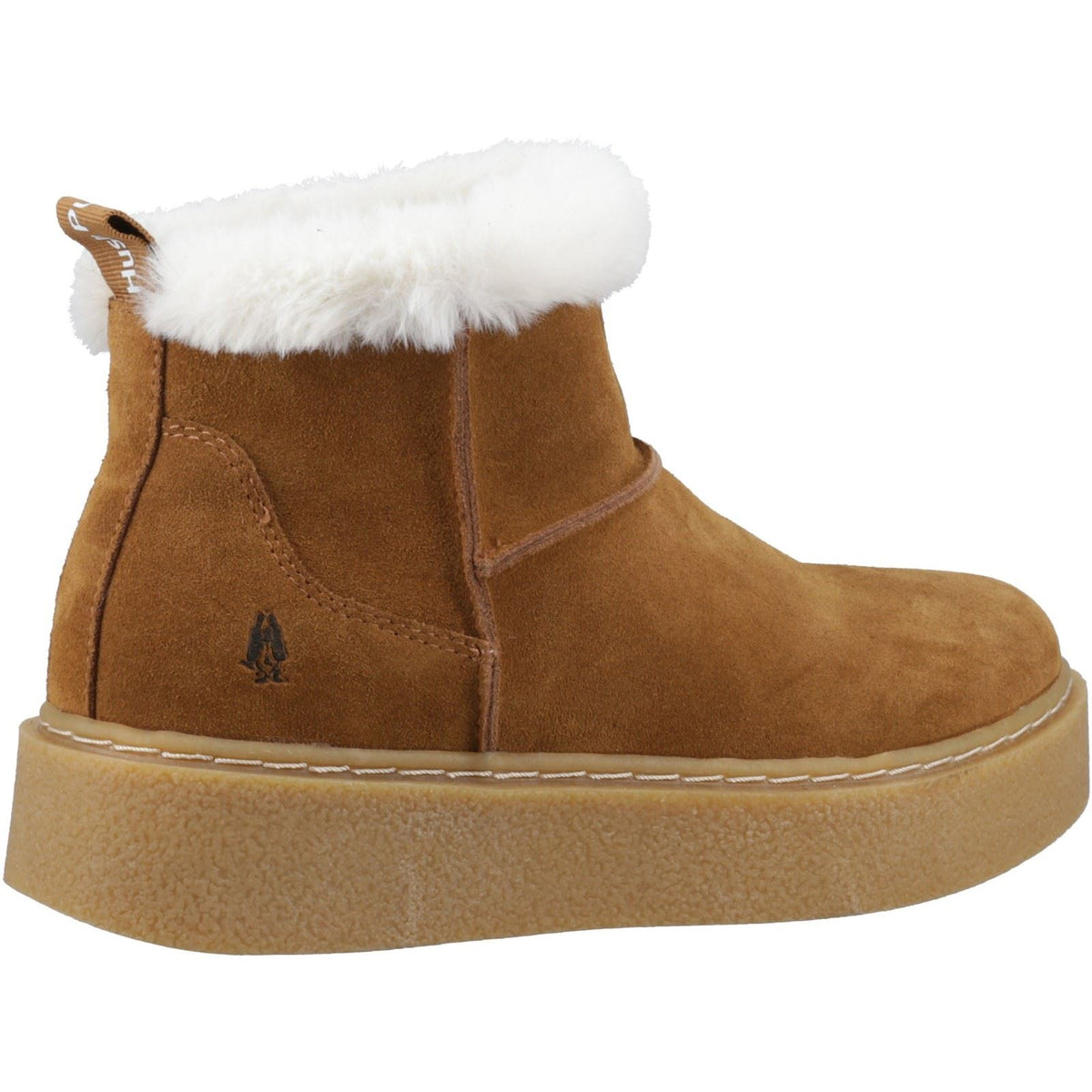 Hush Puppies Becca Suede Women's Tan Winter Ankle Boots