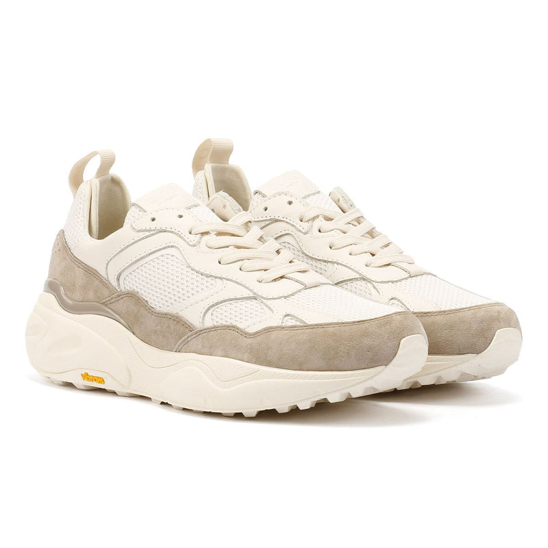 Clae Salazar Men's Off White Cashmere Trainers