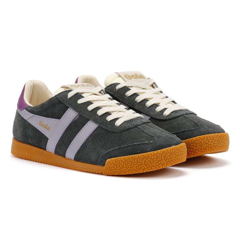 Gola Elan Suede Women's Storm/Foxglove Trainers