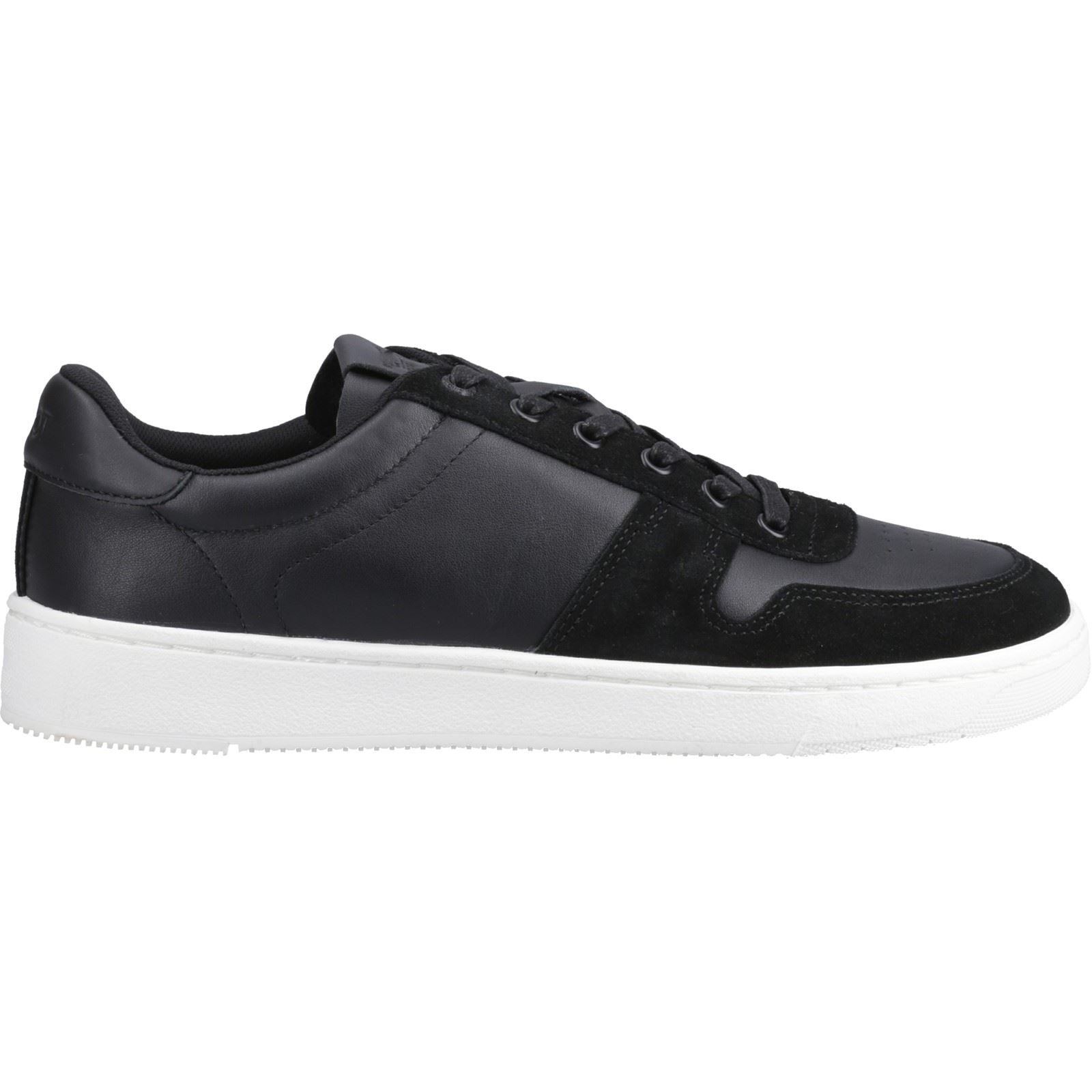TOMS TRVL Lite Court Leather Men's Black Trainers