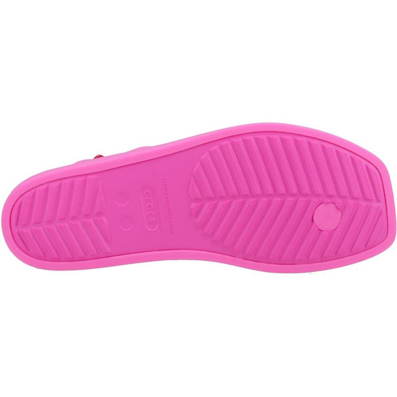 Crocs Miami Thong Flip Synthetic Women's Pink Crush Sandals