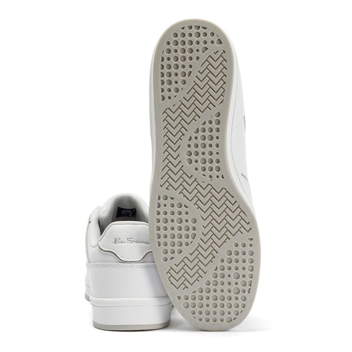 Ben Sherman Club Leather Men's White Trainers