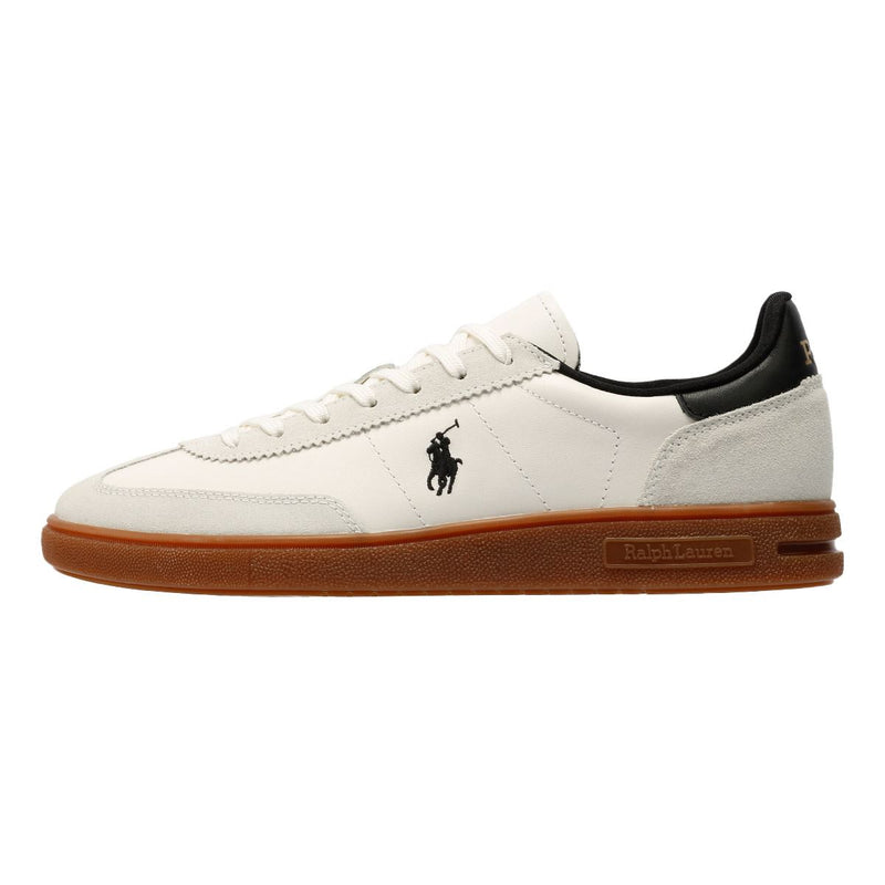 Ralph Lauren Bedford White/Black Trainers