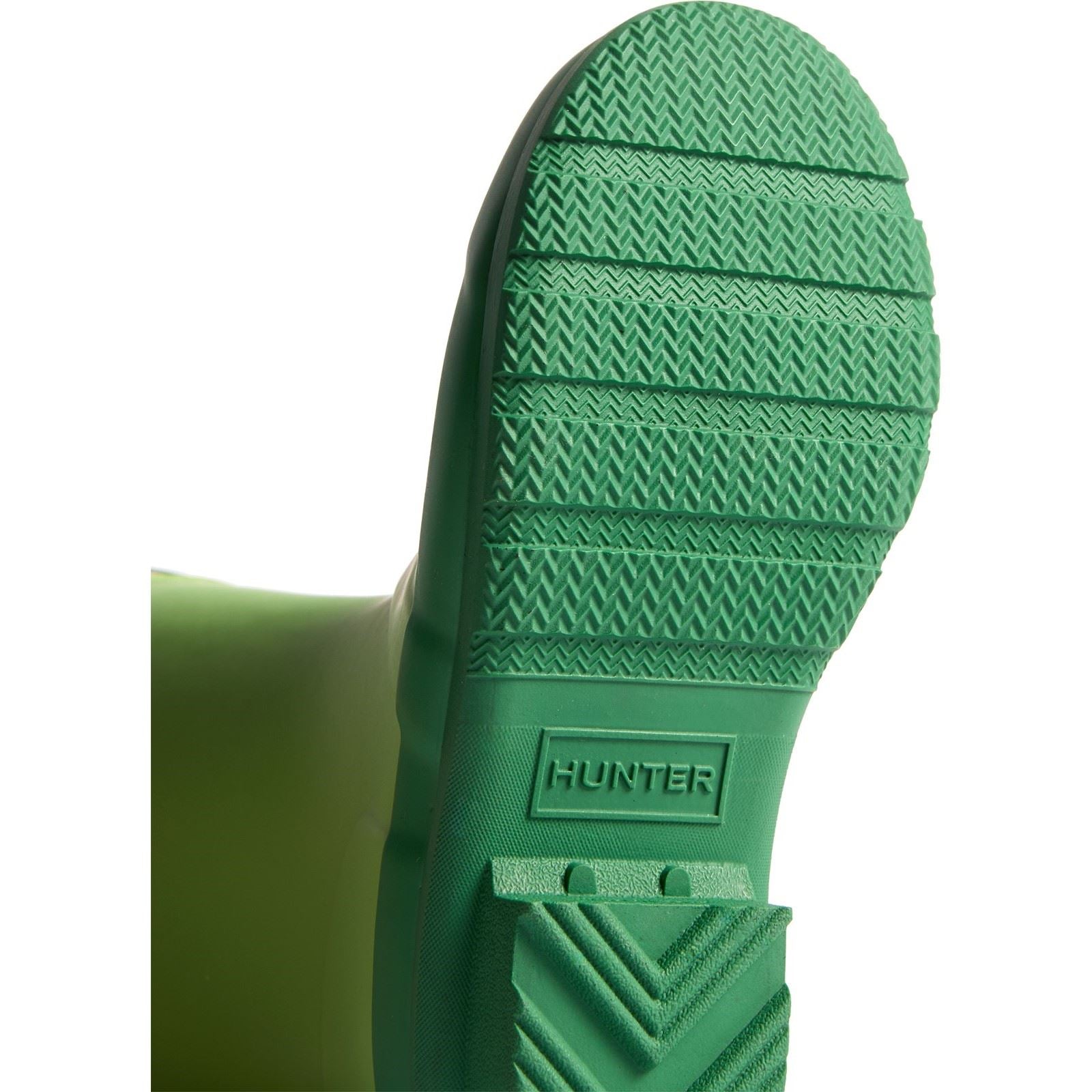 Hunter Junior Originals Boot Rubber Kid's Sea Lettuce/Twisting Green Wellington Boots