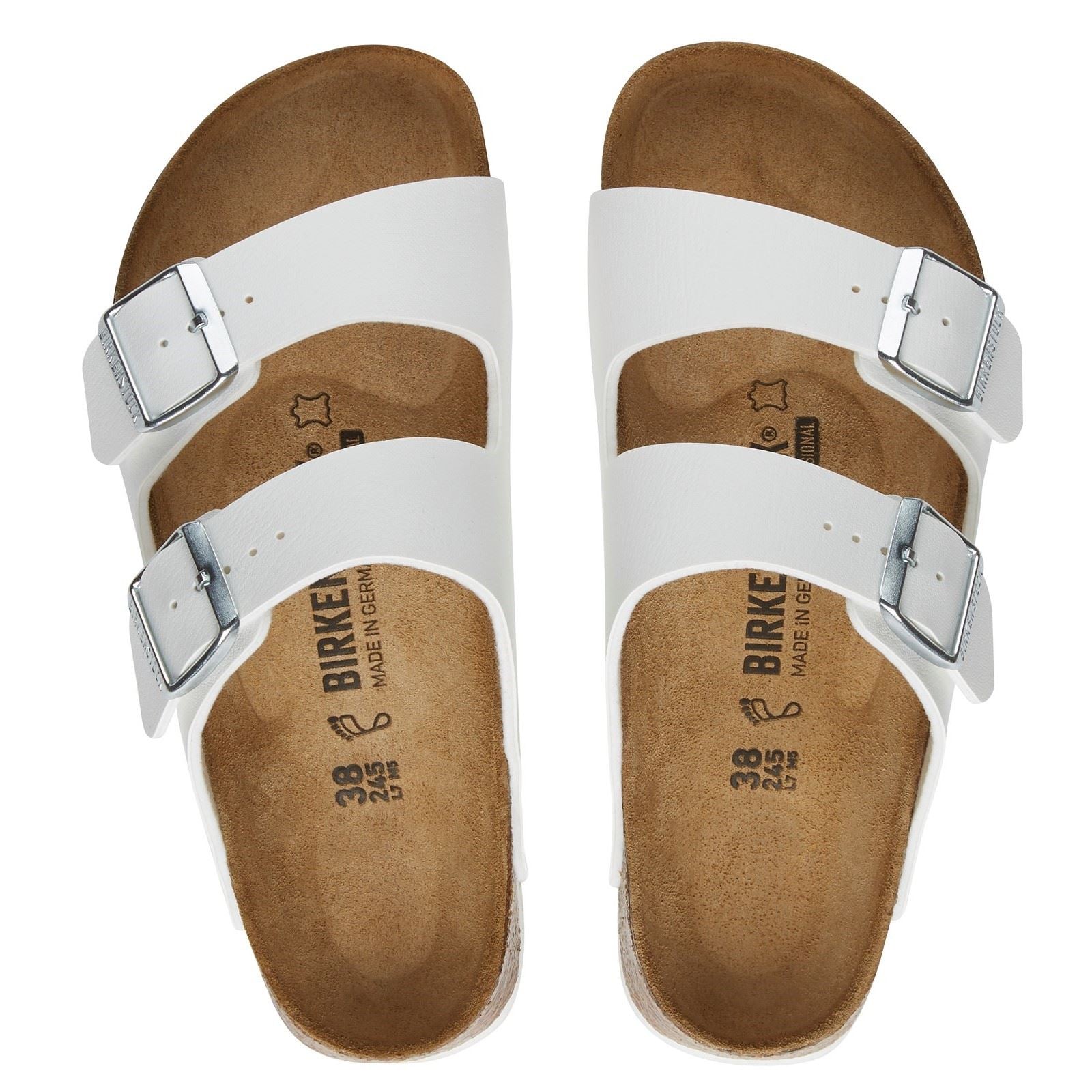 Birkenstock Arizona 0 Women's White Sandals