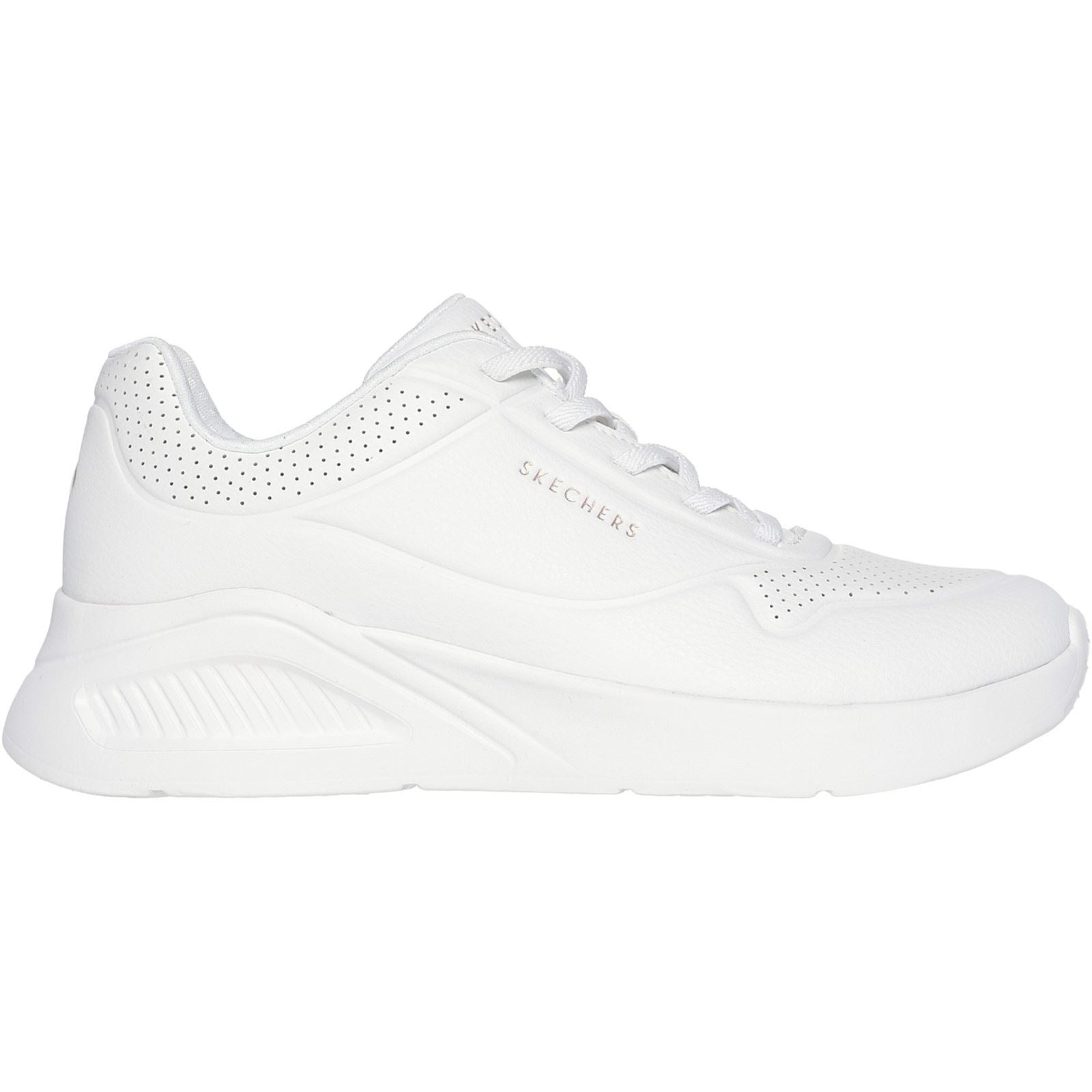 Skechers Uno Lite Work Synthetic Women's White Trainers