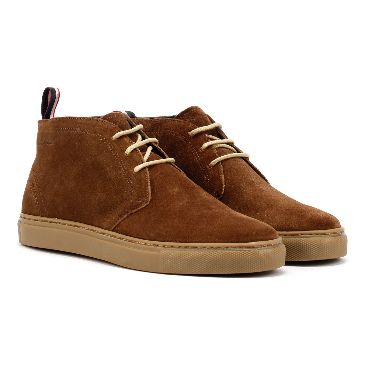 BEN SHERMAN SUEDE slip on MENS BOOTS brown size 11 BEN SHERMAN SUEDE slip on MENS BOOTS brown size 11 main image 4
