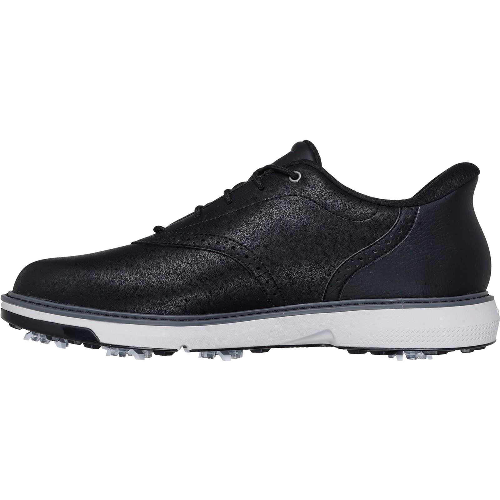 Skechers GO Golf Prestige Leather Men's BLACK Golf Shoes