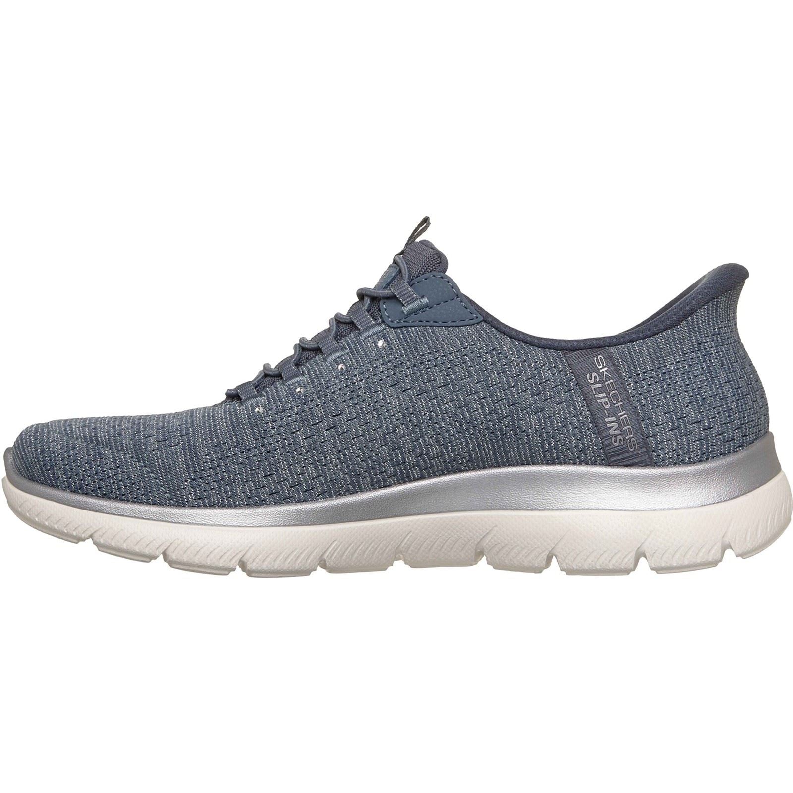 Skechers Arch Fit Summits - Soft Shimmer Textile Women's Slate Standard Trainers