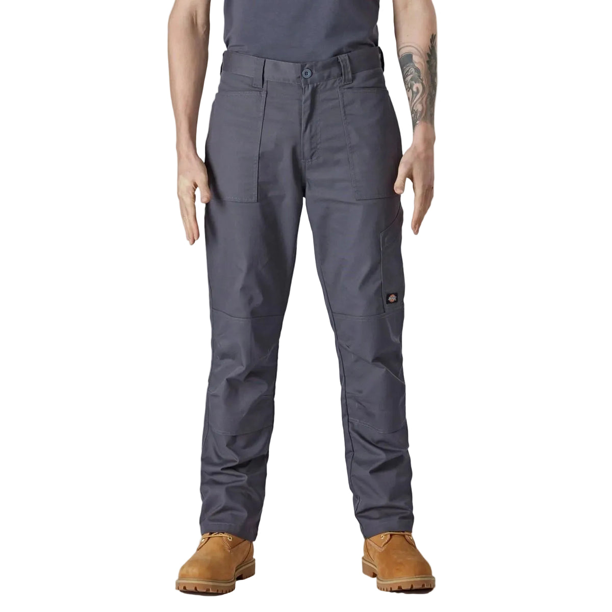 Dickies Action Flex Synthetic Men's Grey Outdoor Trousers