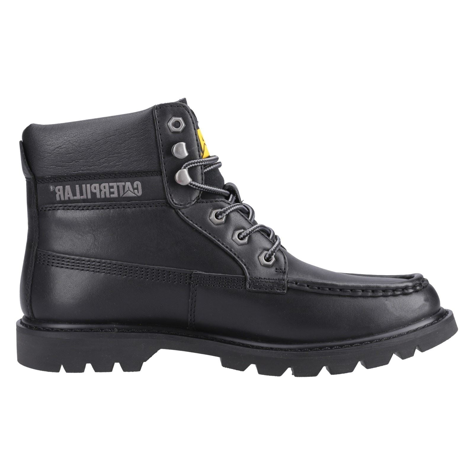 Caterpillar Colorado Moc Toe Leather Men's Black Ankle Boots
