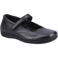 Hush Puppies Aria Leather Junior Black Shoes