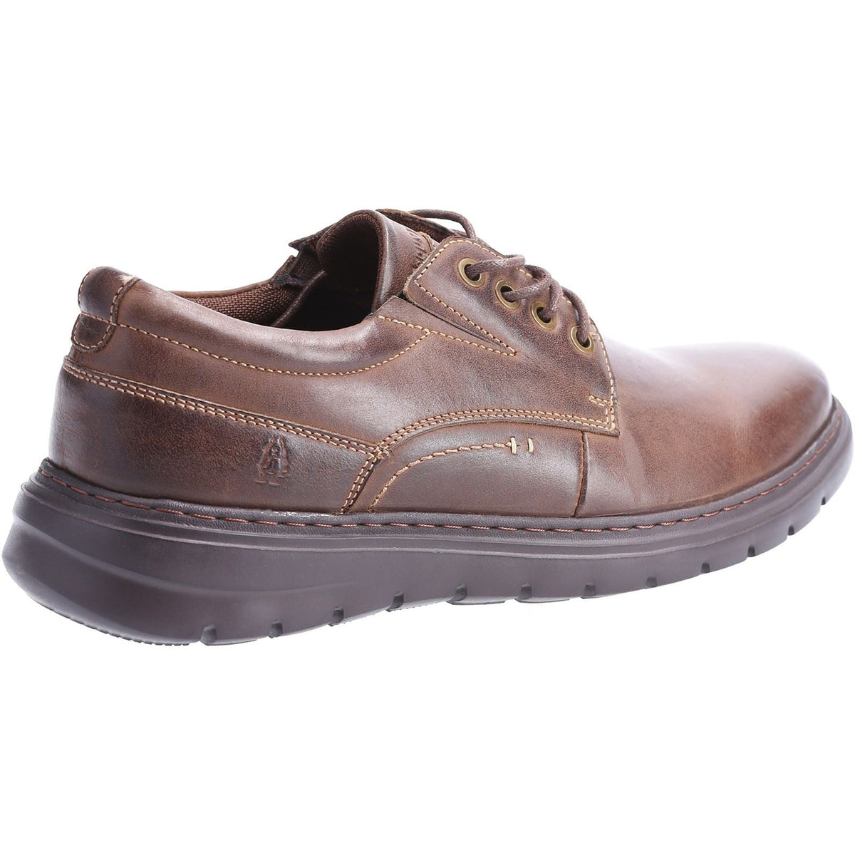 Hush Puppies TRITON LACE UP Leather Men's Brown Lace-Up Shoes