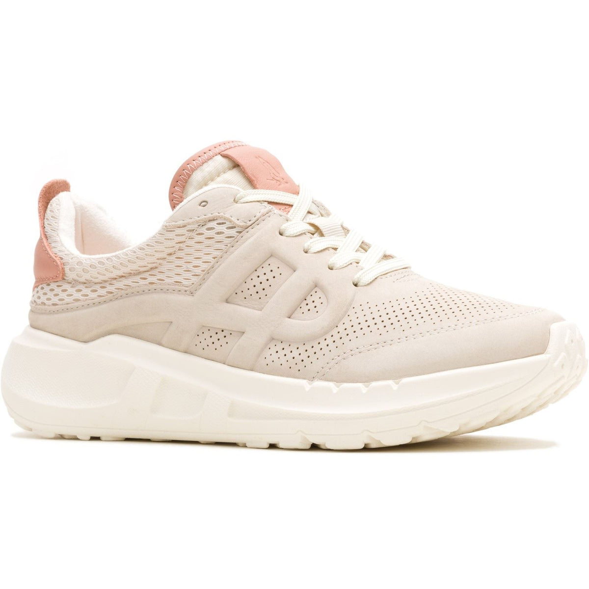 Hush Puppies Seventy8 Runner Suede Women's Stone Trainers