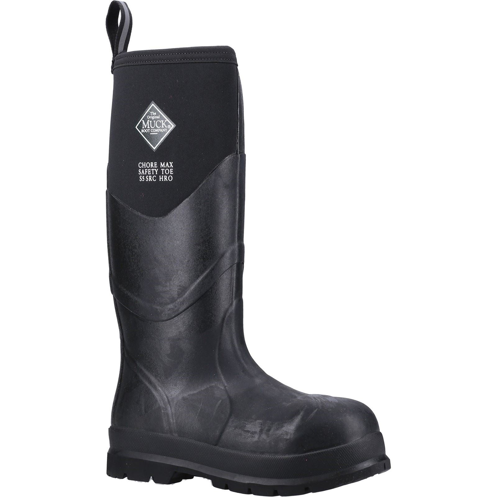 Muck Boots Chore Max S5 Rubber Black Wellington Boots