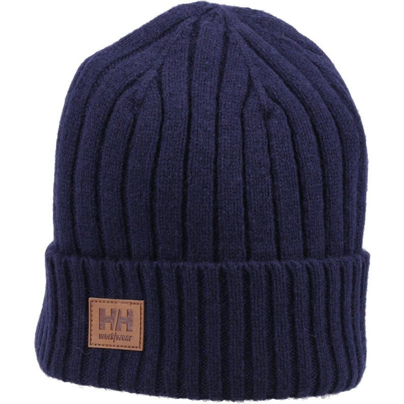 Helly Hansen Workwear Classic Wool Cuff Blue Beanie Hat
