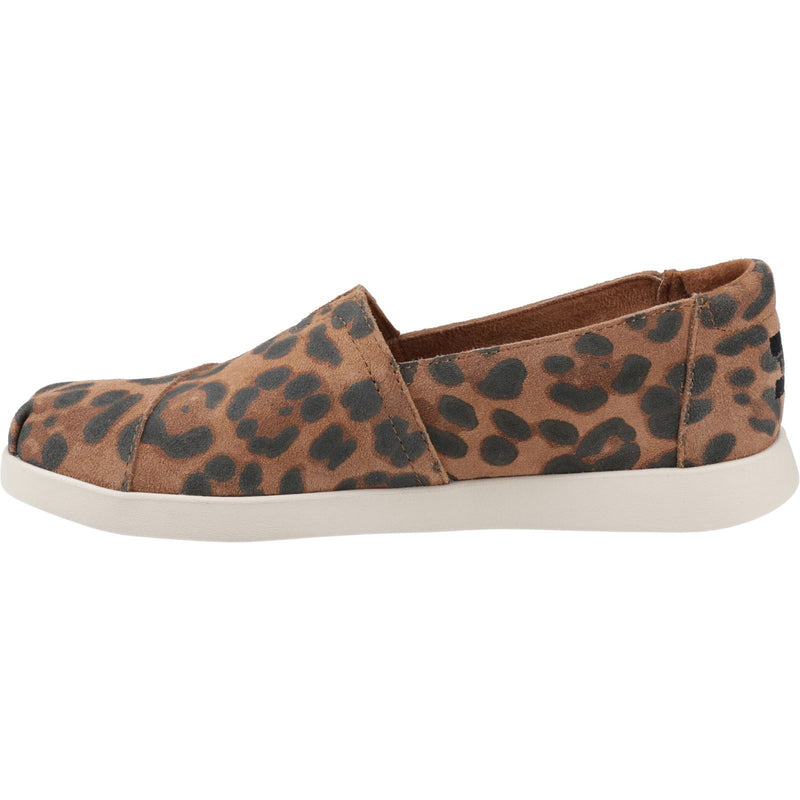 TOMS Alpargata Plus Leather Women's Brown Sugar Espadrilles