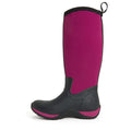 Muck Boots Arctic Adventure Synthetic Black/Maroon Wellington Boots