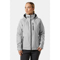 Helly Hansen Sport Crew Hooded Midlayer Sailing 2.0 Women's Grey Sailing Jacket