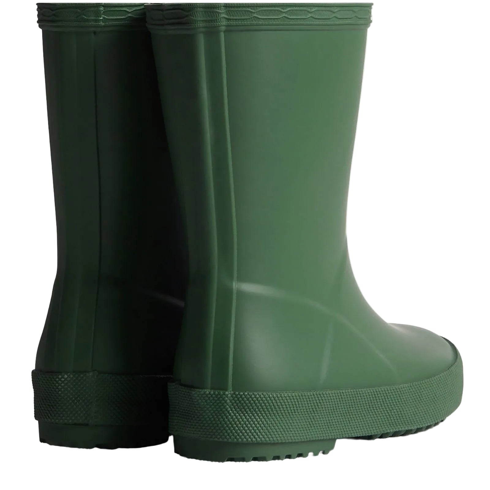 Hunter Kids First (Matte) Rubber Kid's Green Standard Wellington Boots