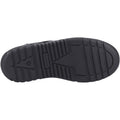 Hush Puppies Spencer Leather Junior Black Shoes