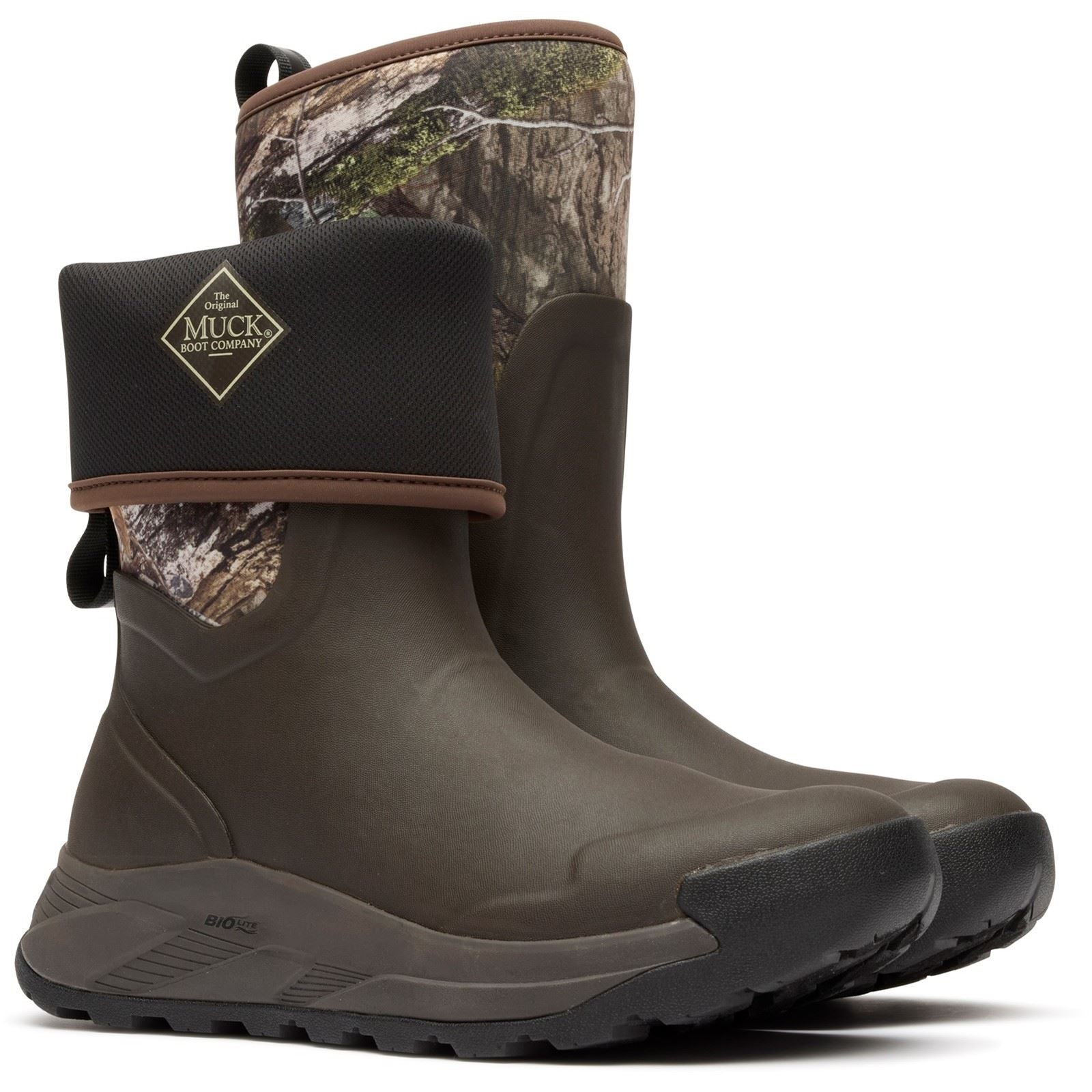 Muck Boots Outmax 12" Rubber Men's Camo Wellington Boots