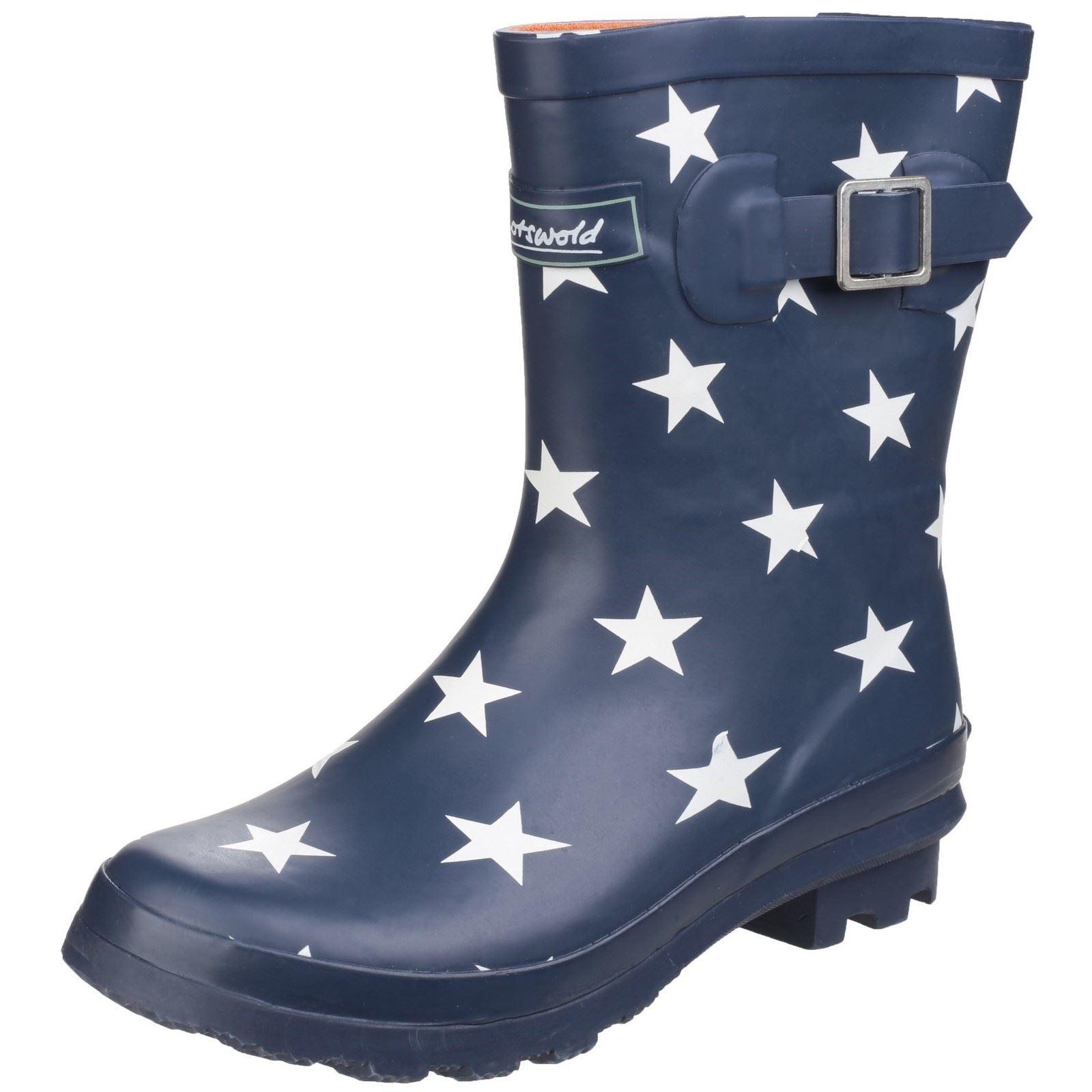 Cotswold Badminton Rubber Women's Star Slim Fit Wellington Boots