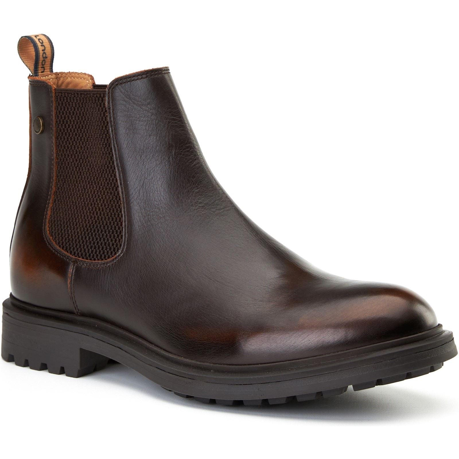 Base London Roebuck Leather Men's Brown Boots