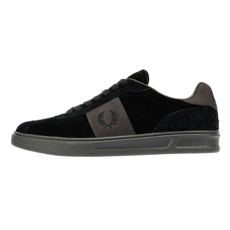 Fred Perry B4 Men's Black/Anchor Grey Trainers
