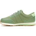 Hush Puppies Seventy8 Leather Women's Olive Trainers