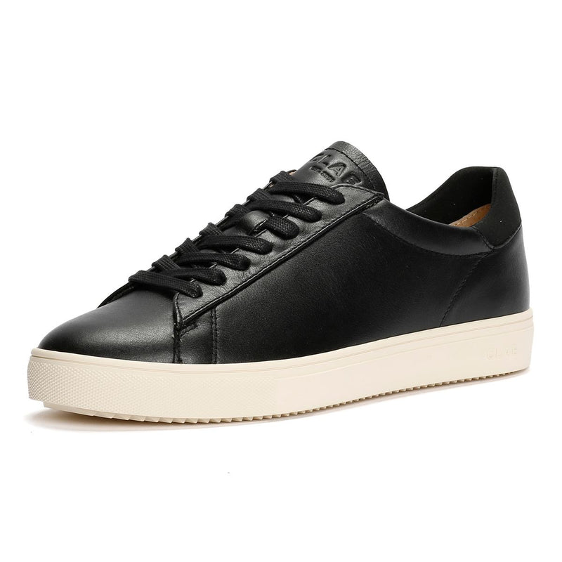 Clae Bradley Milled Leather Men's Black Trainers