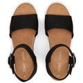 TOMS Diana Synthetic Women's Black Wedges