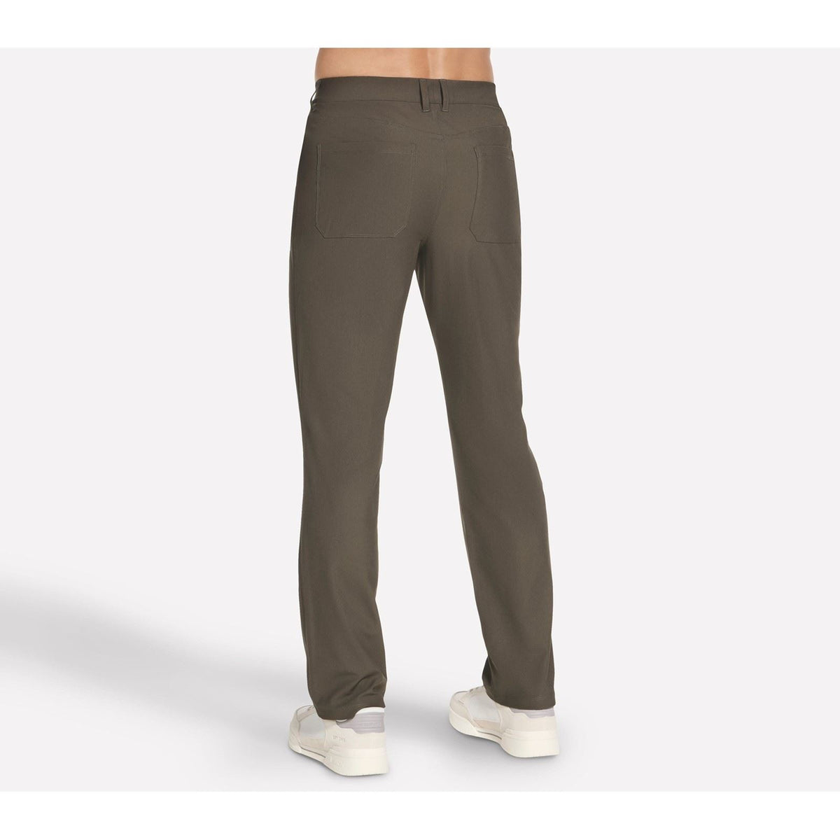Skechers Premium 5 Pocket Pant Polyester Men's Olive Chino Pants