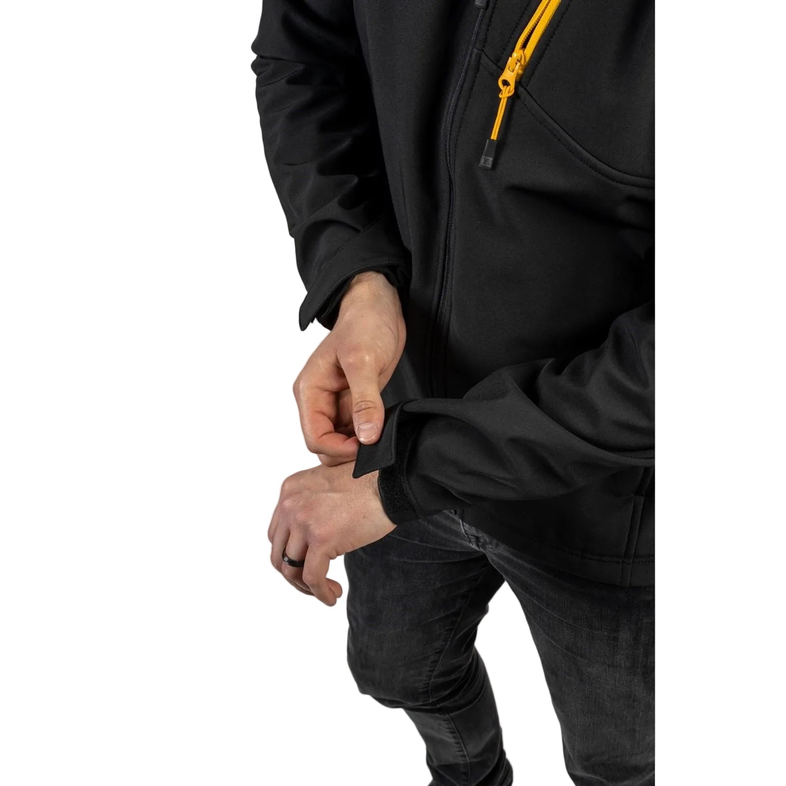 Caterpillar Essentials Shell Men's Black Softshell Jacket