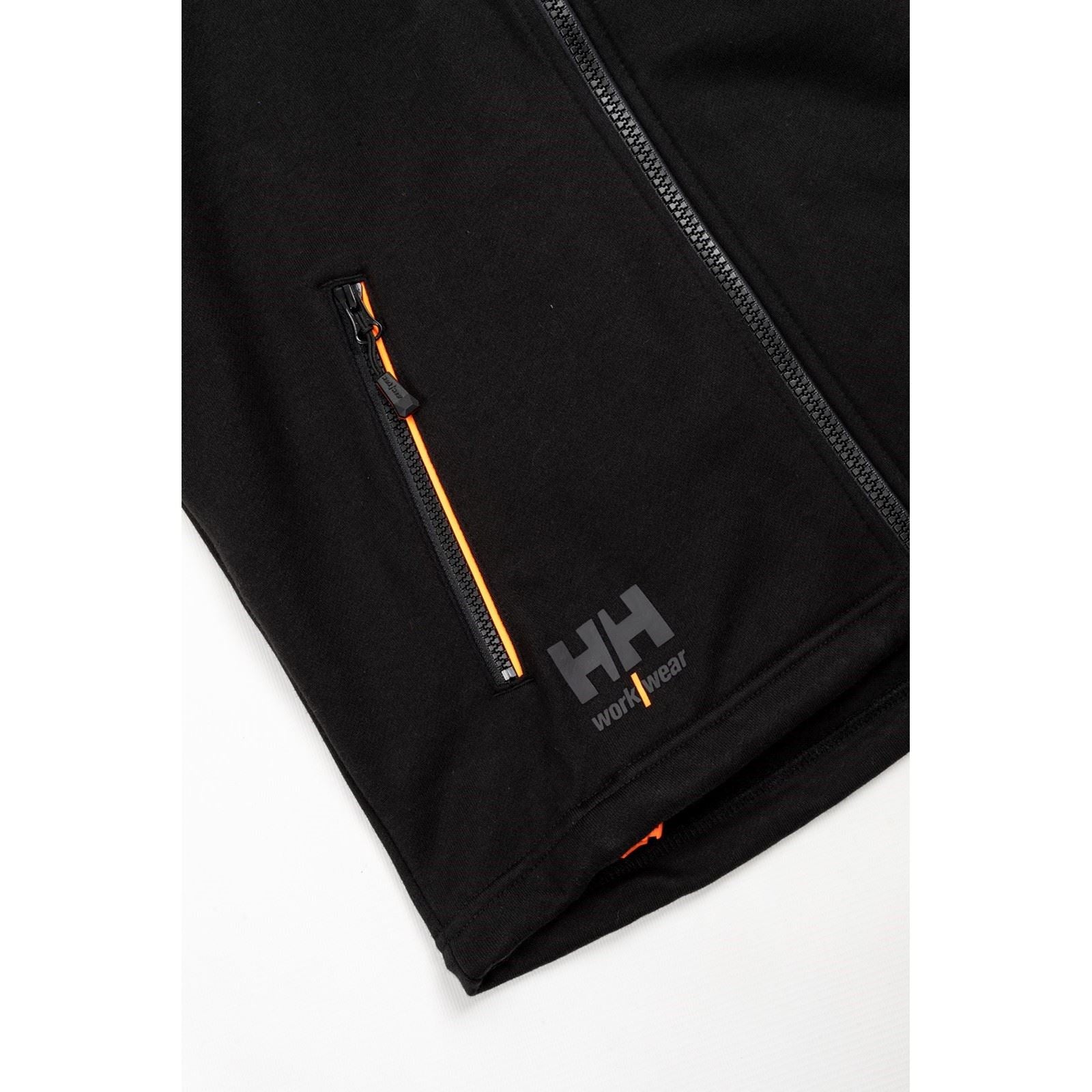 Helly Hansen Workwear Chelsea Evolution Cotton Men's Black Hooded Sweatshirt