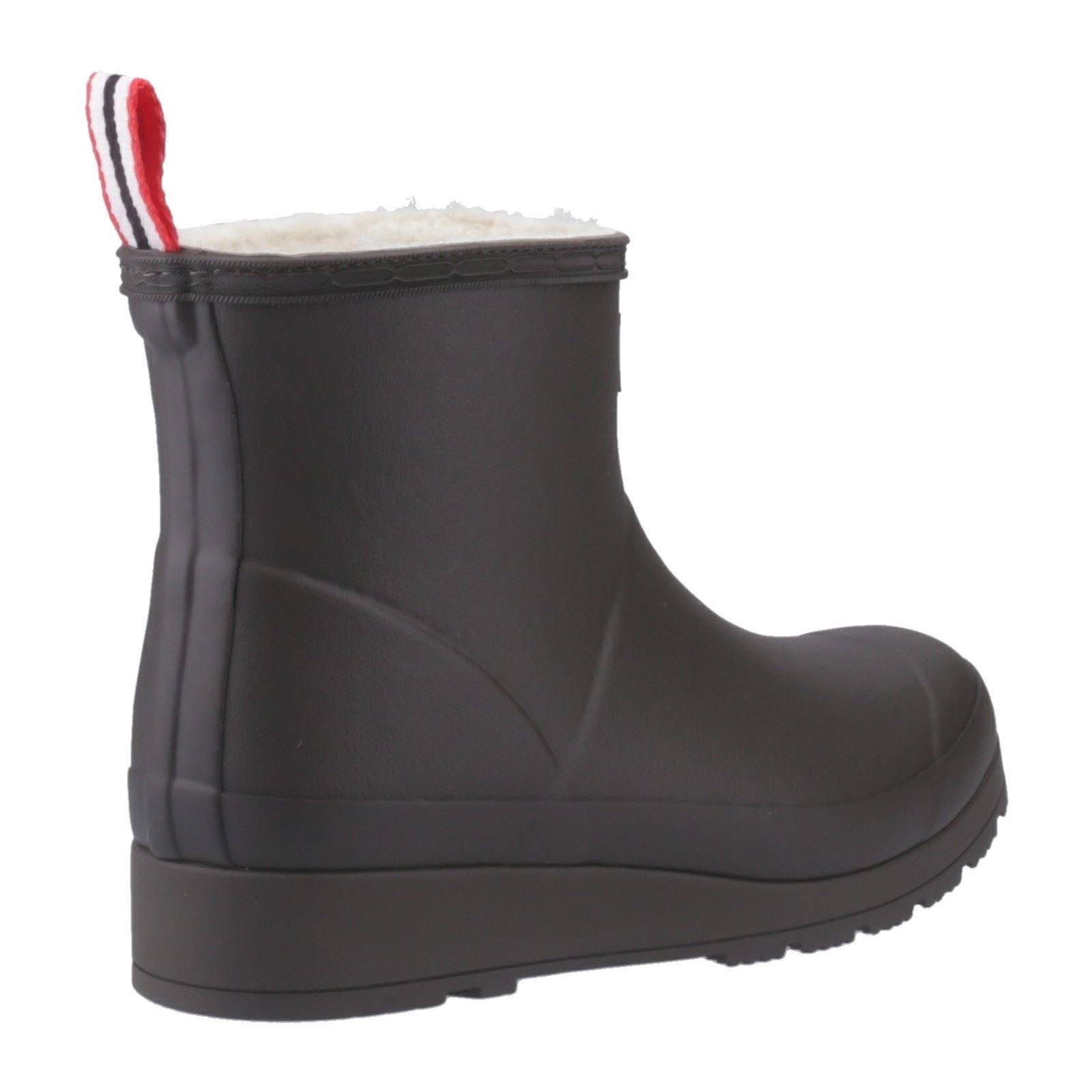 Hunter Play Short Rubber Women's Chocolate Brown Wellington Boots