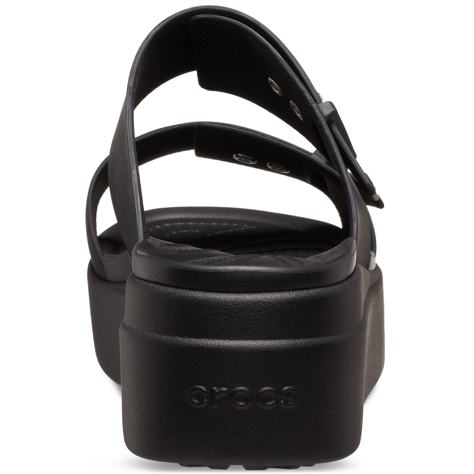 Crocs Brooklyn Synthetic Women's Black Sandals