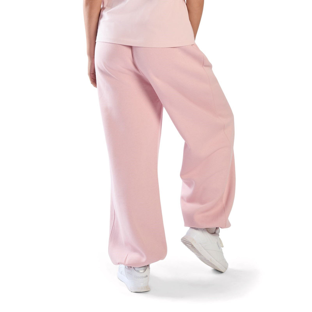 Reebok Relaxed Fleece Joggers Cotton Women's Pink Joggers