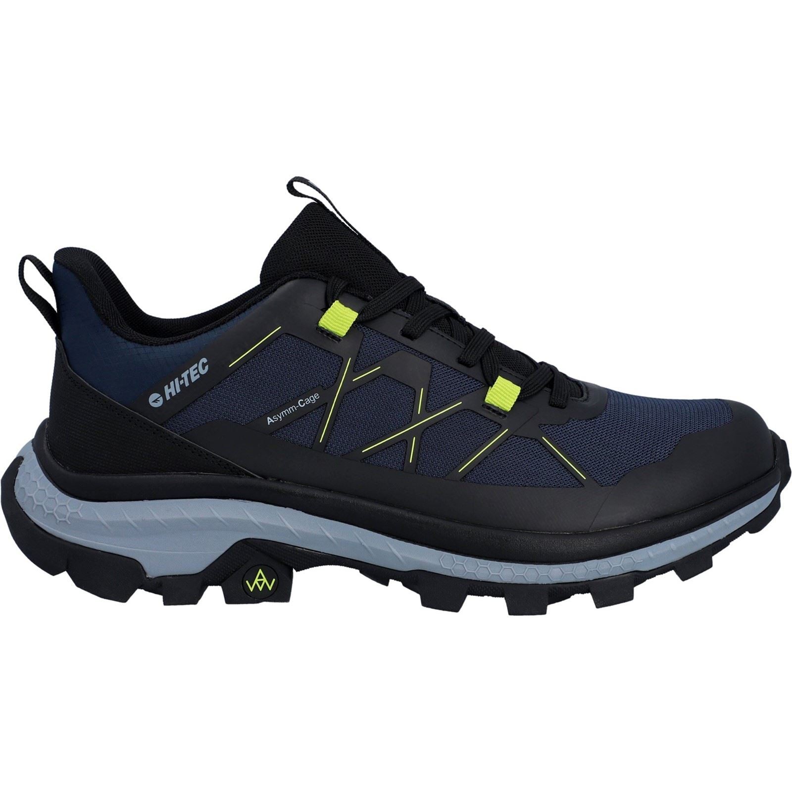 Hi-Tec Infuse Low Polyester Men's Black/Spellbound/Acid Lime Hiking Shoes