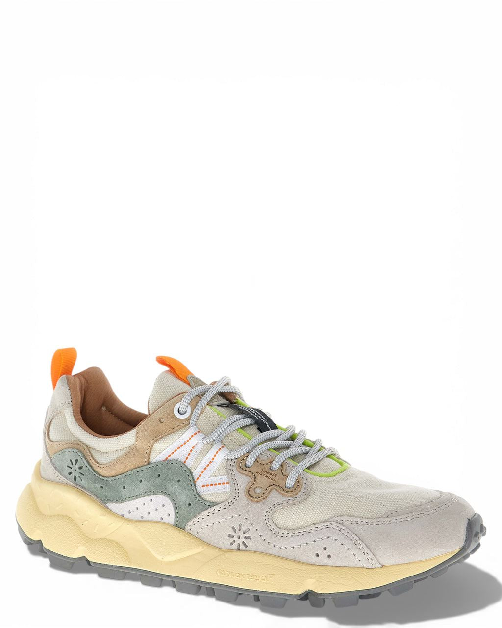 Flower Mountain Yamano 3 Grey/Green Trainers