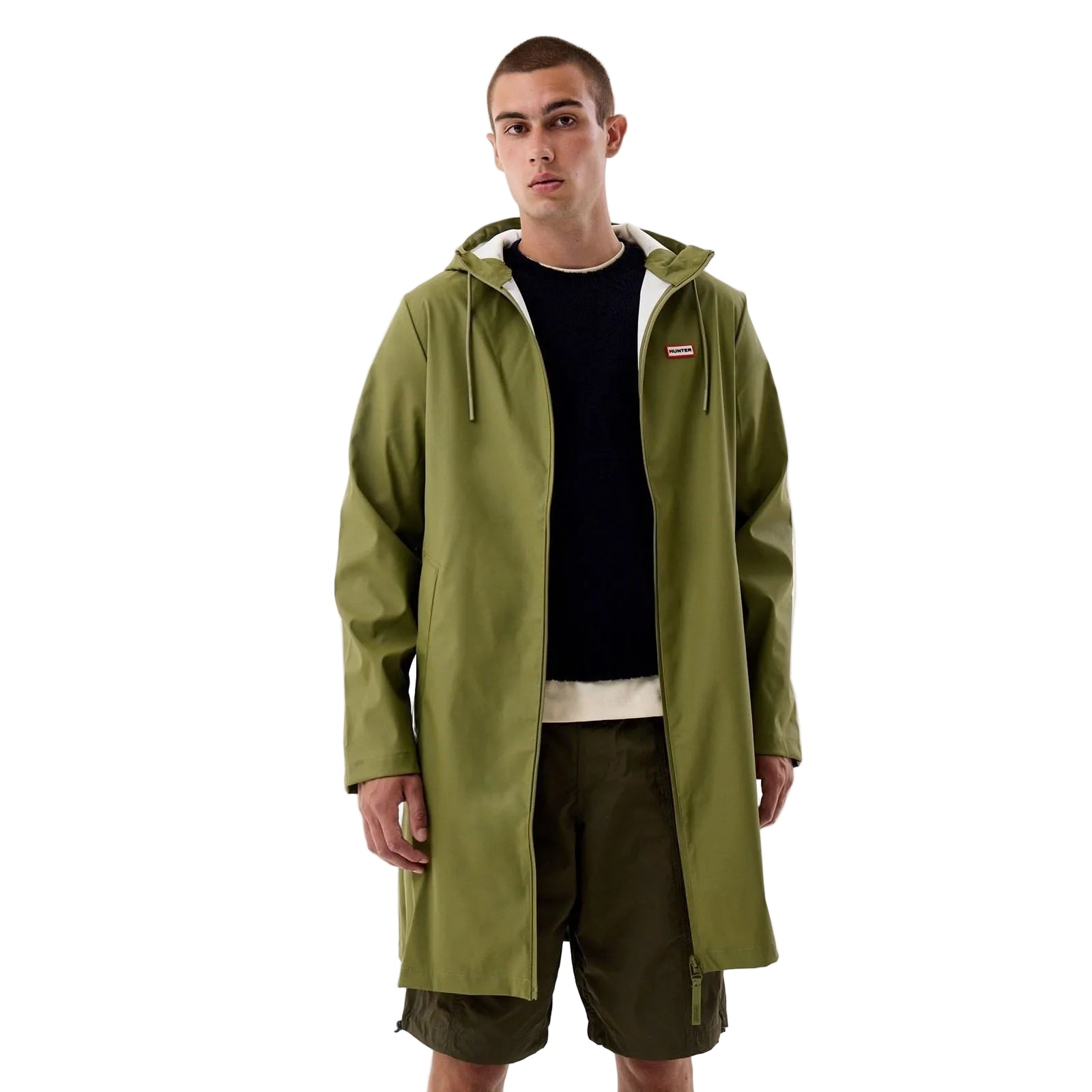 Hunter Andrea Green Rain Coat