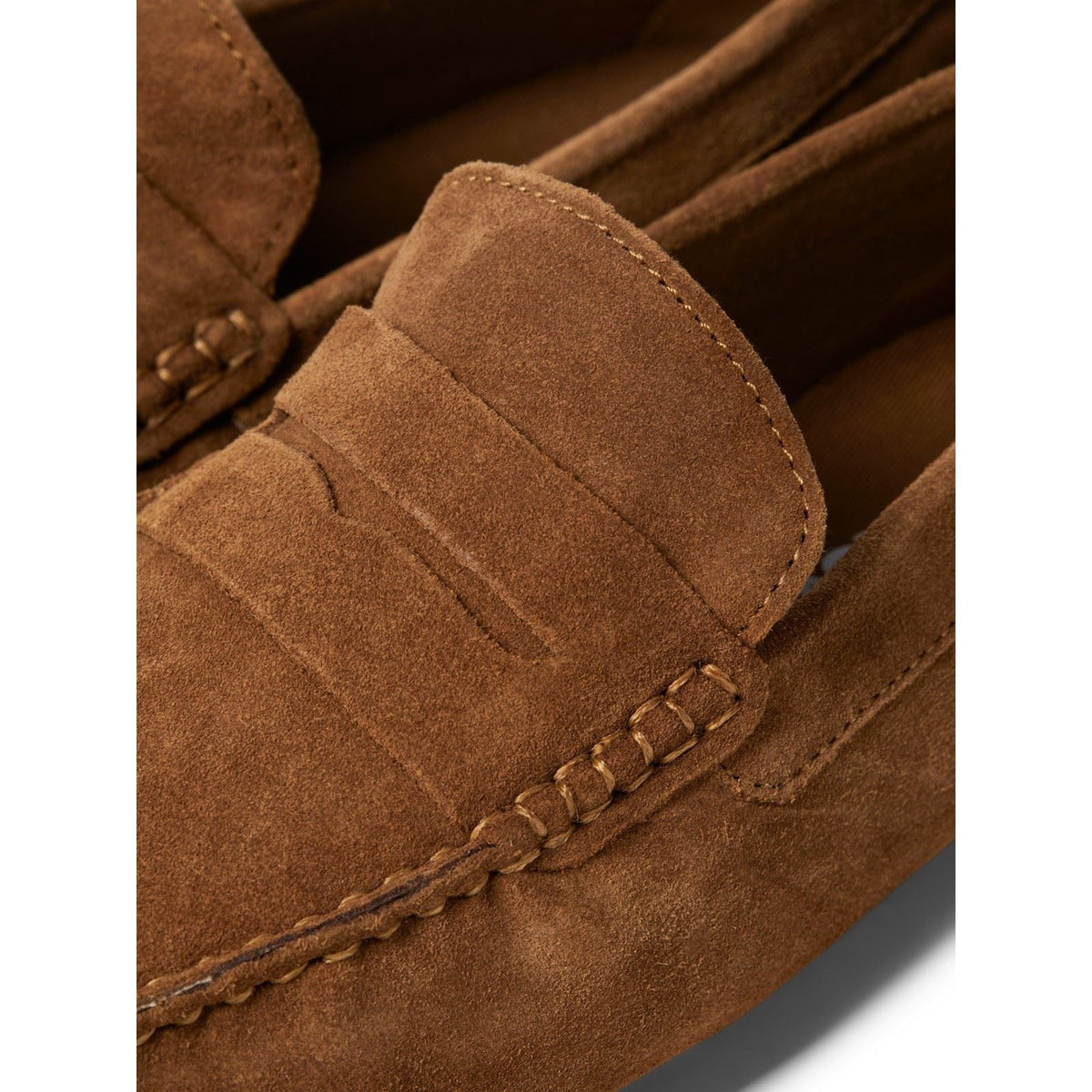 Jack & Jones Jensen Suede Men's Cognac Loafers