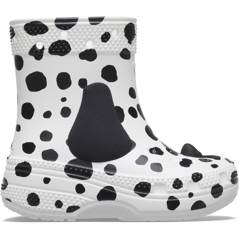 Crocs Classic Dalmatian EVA White/Black Wellington Boots