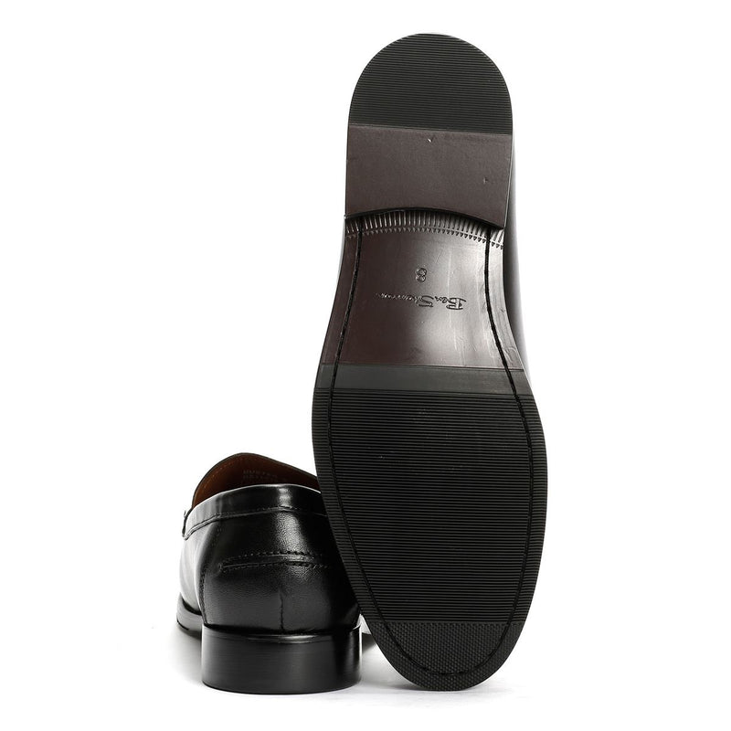 Ben Sherman Buster Leather Men's Black Loafers