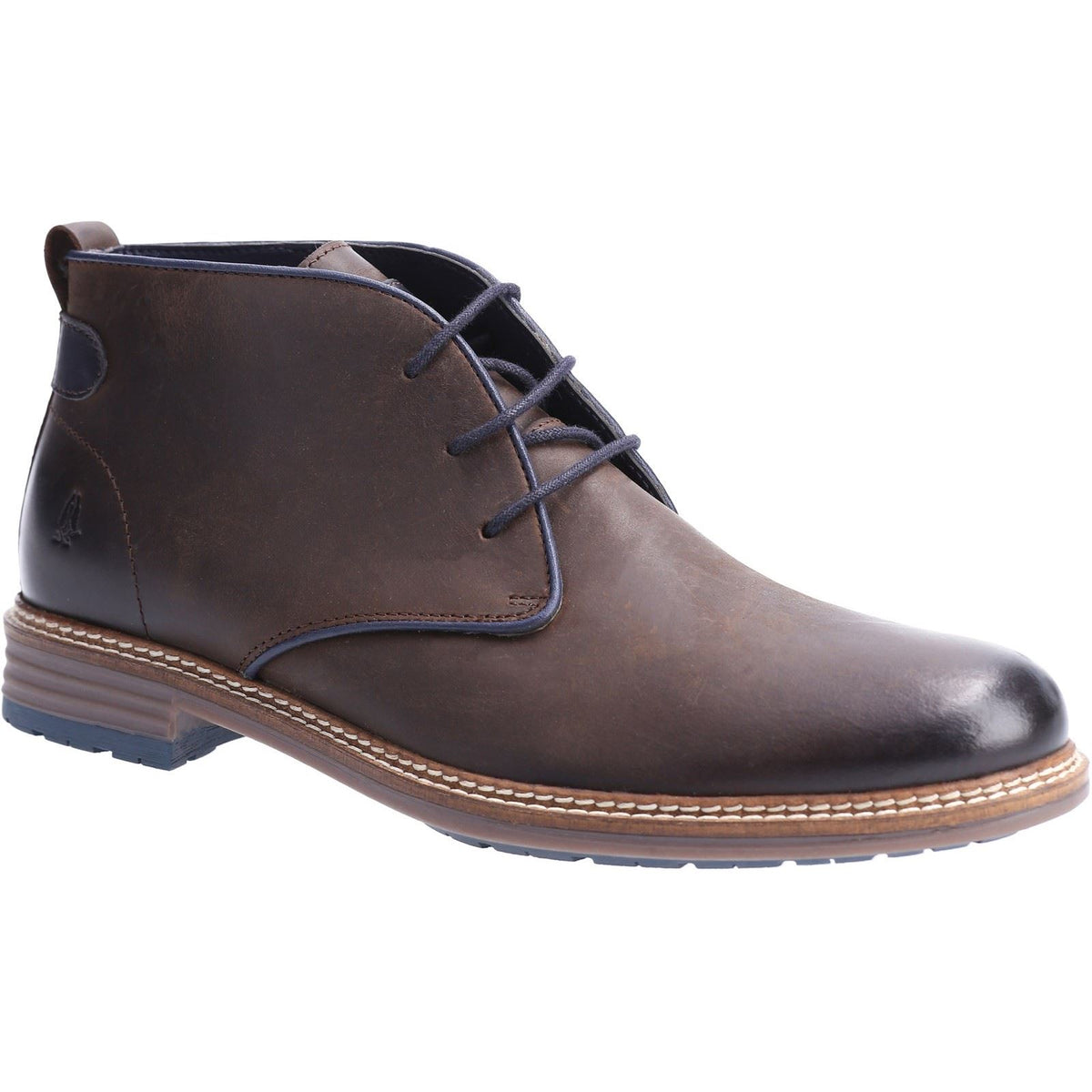 Hush Puppies Jonas Chukka Leather Men's Brown Boots