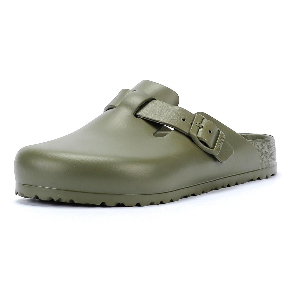 Birkenstock Boston EVA Khaki Clogs